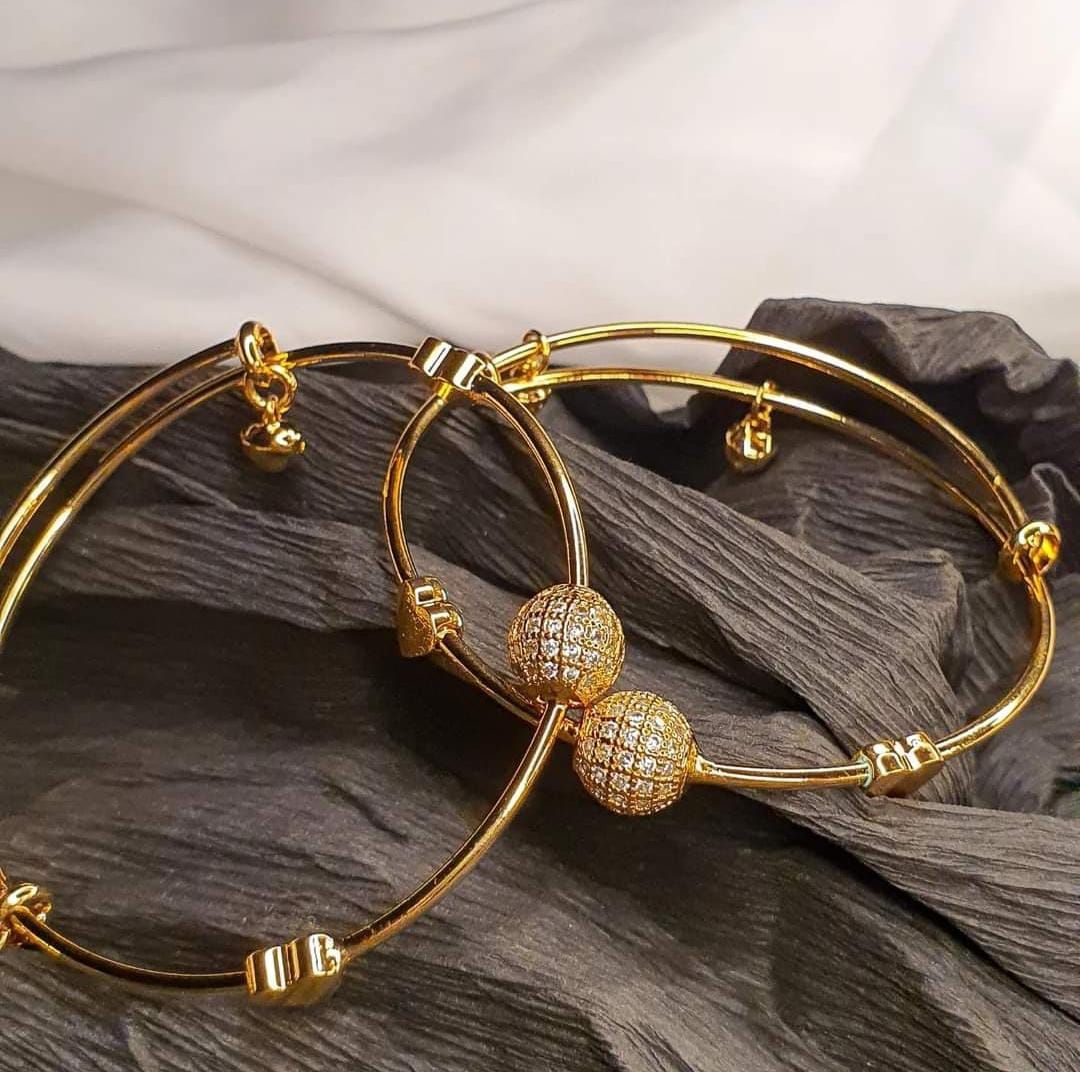 Elegant Adjustable Crystal Bead Bracelets