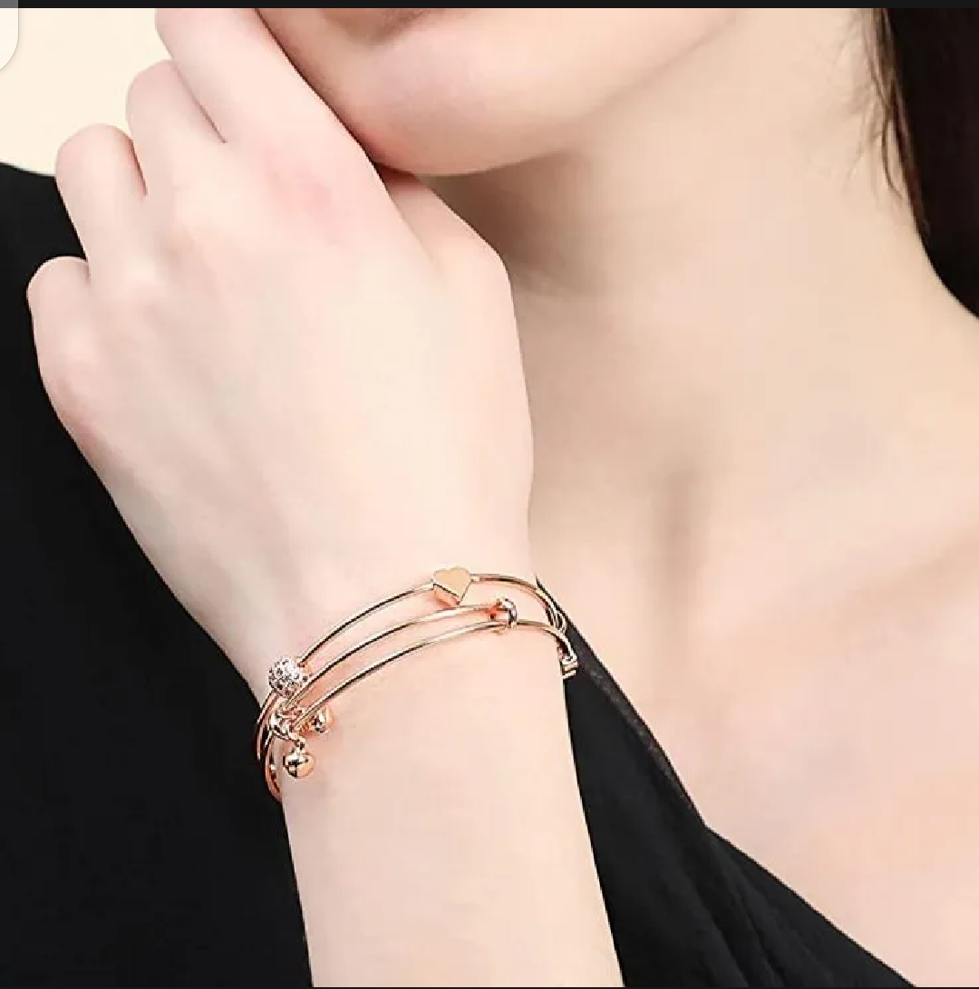 Elegant Adjustable Crystal Bead Bracelets